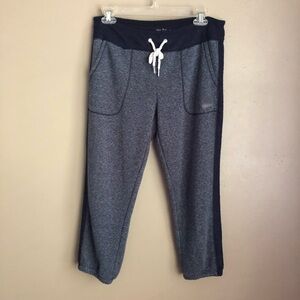 [CK] Navy Jogger Capri Pants